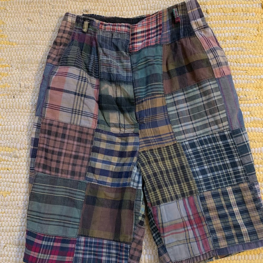 Vintage madras shorts